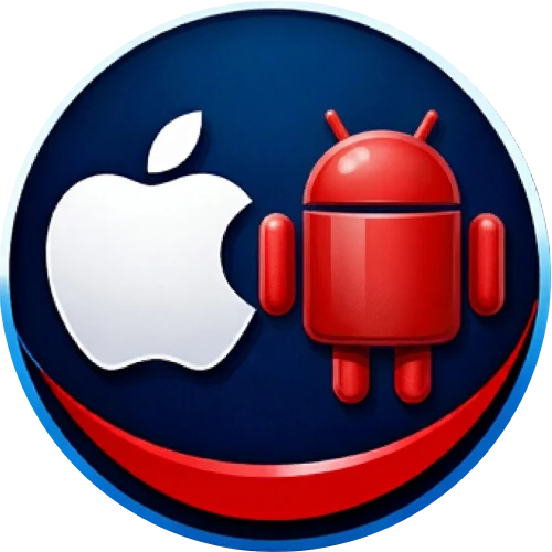 Interfaz de la app de Megapari para dispositivos Android e iOS.